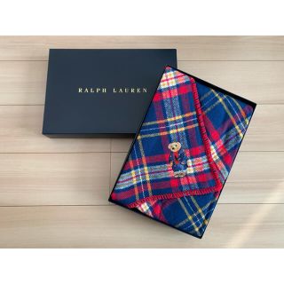 ポロラルフローレン(POLO RALPH LAUREN)の【新品】Ralph Lauren 大判ブランケット(おくるみ/ブランケット)