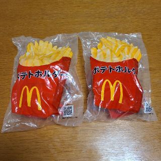 マクドナルド(マクドナルド)のポテトホルダー 2個セット(車内アクセサリ)