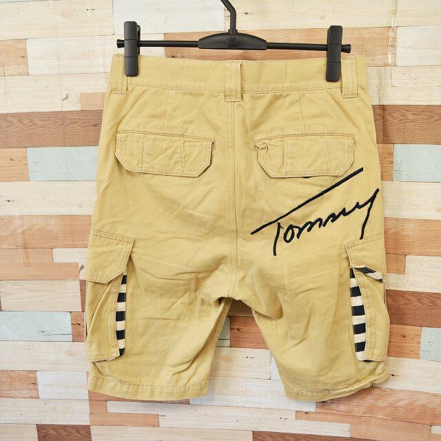 TOMMY HILFIGER(トミーヒルフィガー)の【TOMMY】 美品 トミーヒルフィガー ショートパンツ ブラウン S メンズのパンツ(ショートパンツ)の商品写真