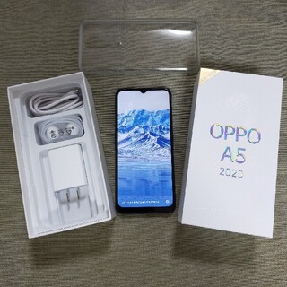 OPPO A5 2020 グリーン SIMフリー 動作確認済の通販 by くまモンP's ...