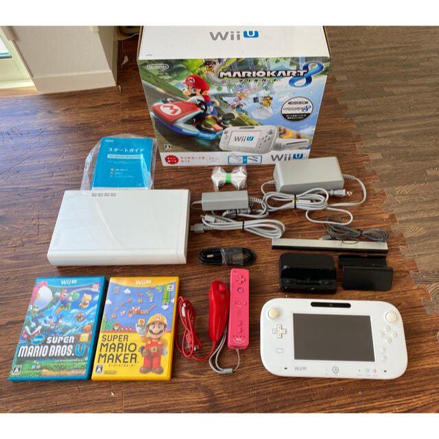 WiiU  すぐに遊べるマリオカート8セット　32GBエンタメ/ホビー