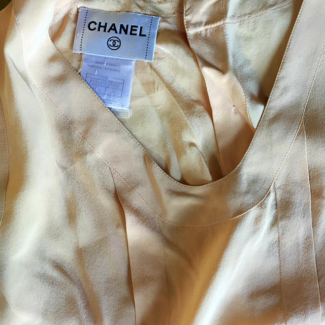 CHANEL(シャネル)のシャネル シルク シャツ レディースのトップス(シャツ/ブラウス(半袖/袖なし))の商品写真