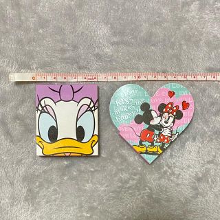 ディズニー(Disney)のディズニー メモ帳 2冊セット(ノート/メモ帳/ふせん)