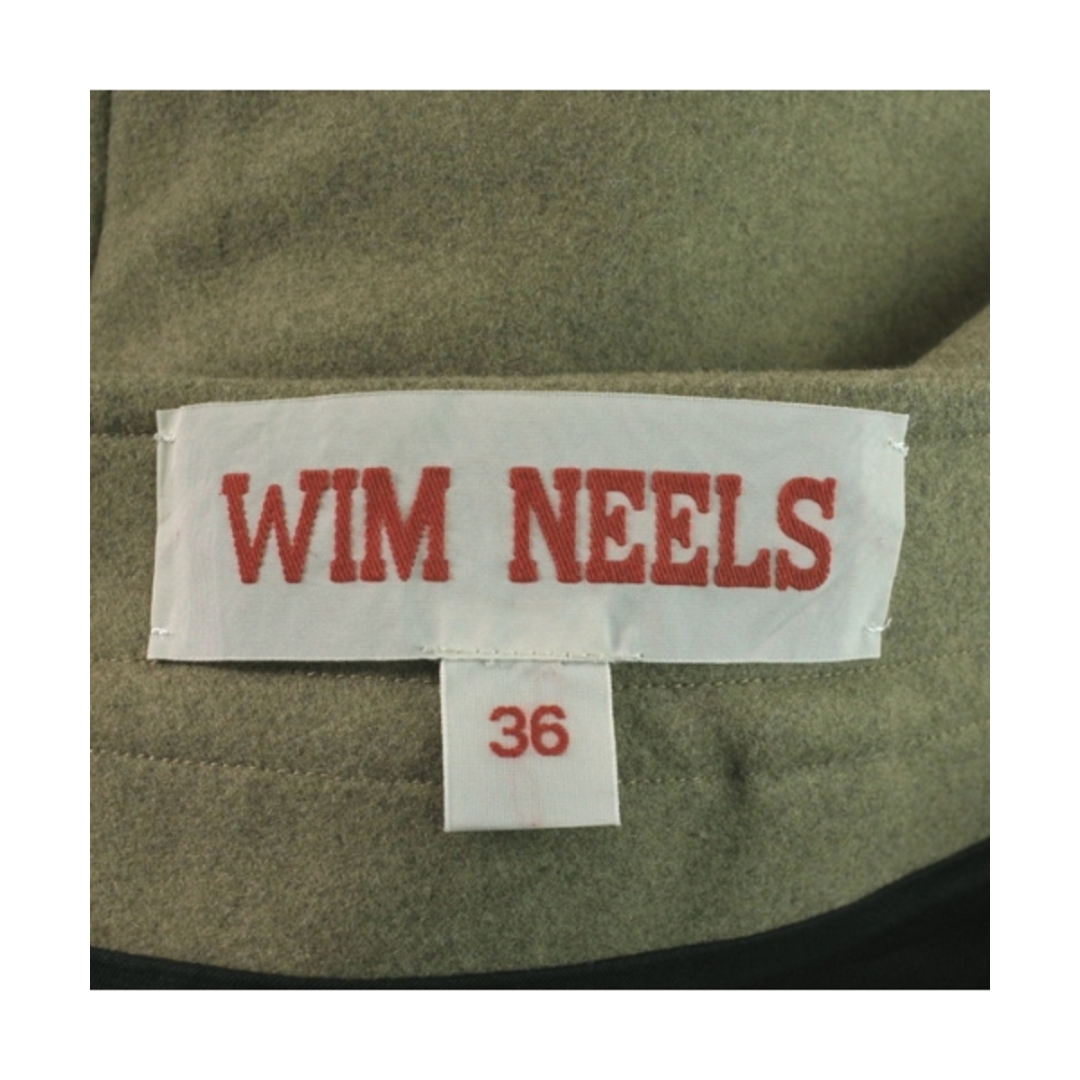 WIM NEELS(ウィムニールス)のWIM NEELS ウイムニールス ひざ丈スカート 36(XS位) 茶系 【古着】【中古】 レディースのスカート(ひざ丈スカート)の商品写真