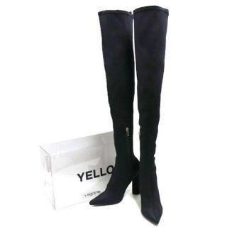 イエローブーツ(Yellow boots)の早い者勝ち！最終値下げ | YELLO BLACK ニーハイブーツ(ブーツ)