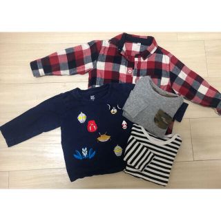 グラニフ(Design Tshirts Store graniph)の幼児服男の子まとめ売り　90サイズ　グラニフ　無印　UNIQLO(Tシャツ/カットソー)