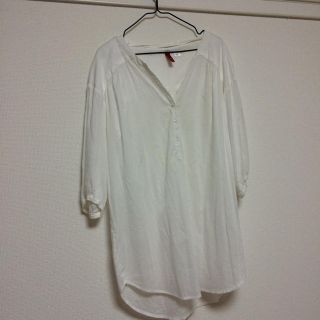 エイチアンドエム(H&M)のH&M 薄手 プルオーバー(シャツ/ブラウス(半袖/袖なし))