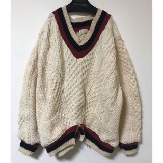 ロンハーマン(Ron Herman)の77circa/サーカ/18AW/Ｖネックスクールラインニット(ニット/セーター)