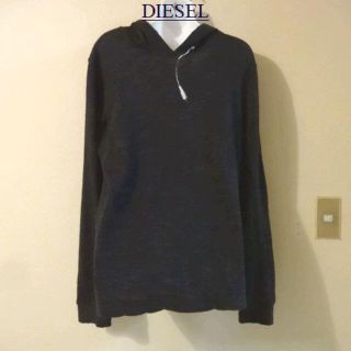 ディーゼル(DIESEL)のDIESELディーゼル★メンズお洒落デザインニットフードパーカー(パーカー)