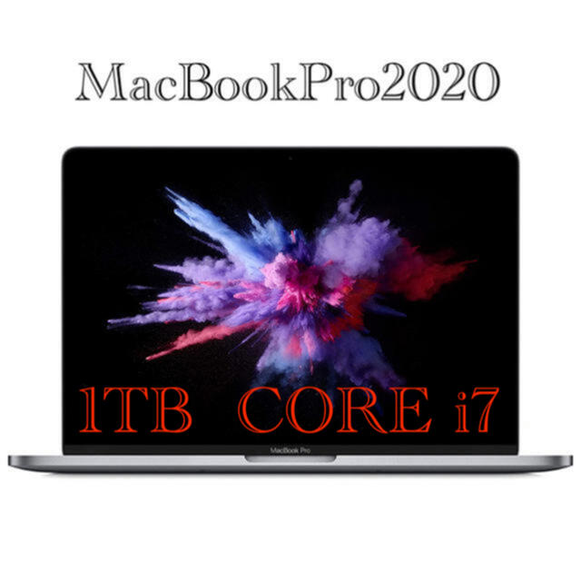 Apple(アップル)のMacBookpro･2020･新品同様･スペースグレイ･本最終価格 スマホ/家電/カメラのPC/タブレット(ノートPC)の商品写真