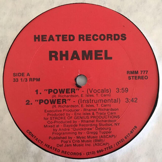 Rhamel - Power / Peaceマイナーラップ