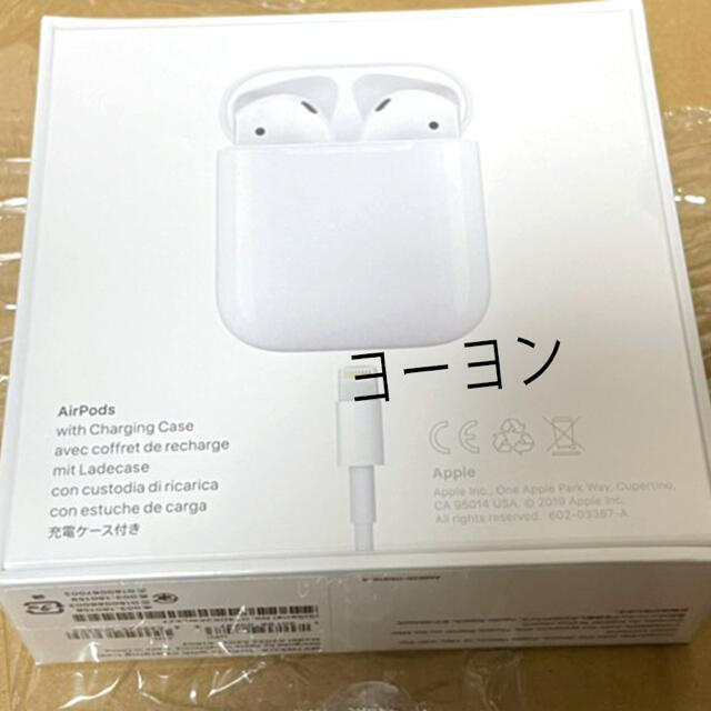 Apple(アップル)のApple Airpods 第2世代 【新品・未開封】 スマホ/家電/カメラのオーディオ機器(ヘッドフォン/イヤフォン)の商品写真