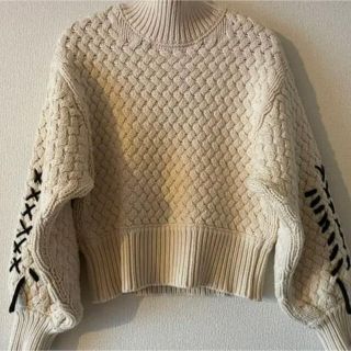 アメリヴィンテージ(Ameri VINTAGE)のAMERI  WAFER SHORT KNIT ニット(ニット/セーター)