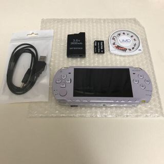 プレイステーションポータブル(PlayStation Portable)のPSP2000 5点(すぐ遊べる)セット かな様専用(携帯用ゲーム機本体)