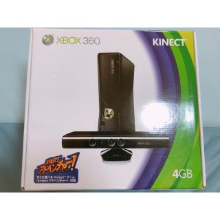 エックスボックス360(Xbox360)のXbox360 XBOX 360 4GB & KINECTセンサー(家庭用ゲーム機本体)