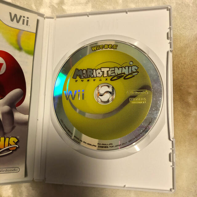 任天堂(ニンテンドウ)の任天堂 Wii マリオテニス ゲームソフト ゲームカセット美品 エンタメ/ホビーのゲームソフト/ゲーム機本体(家庭用ゲームソフト)の商品写真
