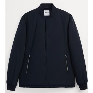 ZARA キルティングボンバージャケット L(ブルゾン)