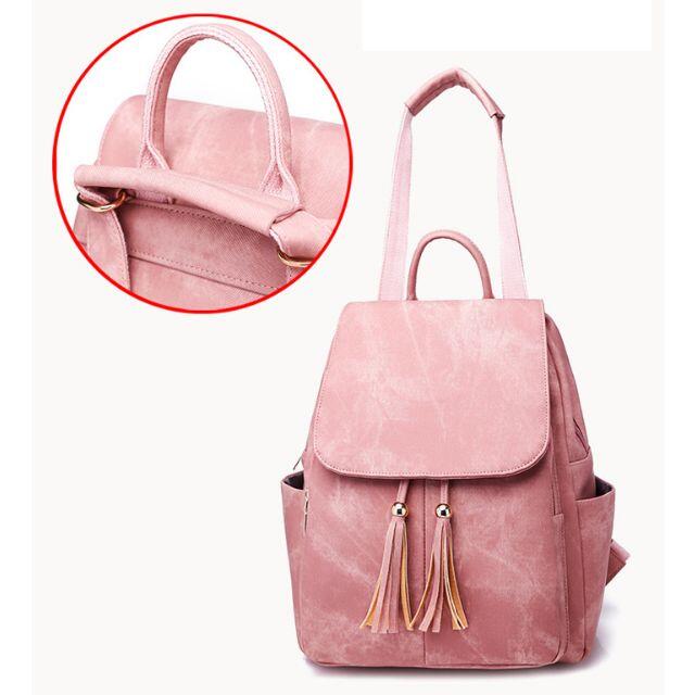 リュック ピンク レディース リュックサック 3Wayバッグ かわいい 新品 レディースのバッグ(リュック/バックパック)の商品写真