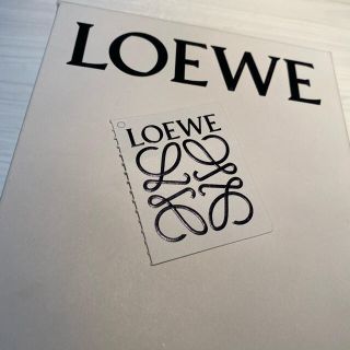 ロエベ(LOEWE)のLOEWE ロエベ　タグ　ステッカー(しおり/ステッカー)