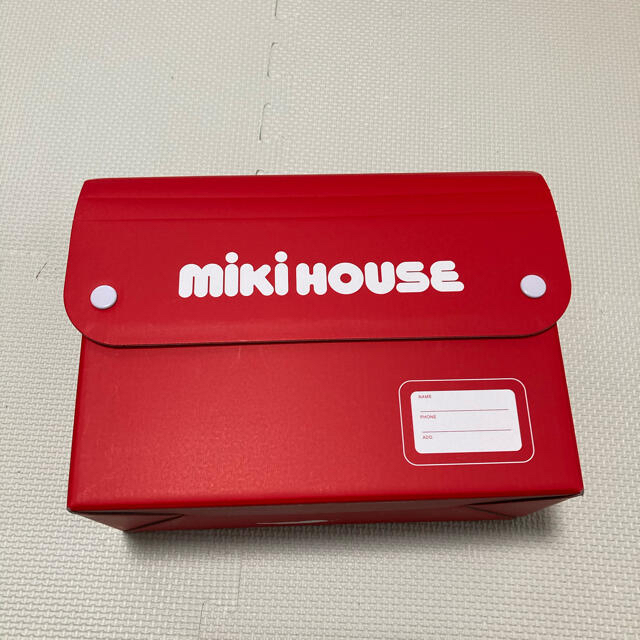 mikihouse(ミキハウス)のミキハウス　リュック　靴下　セット　ギフトボックスつき キッズ/ベビー/マタニティのこども用バッグ(リュックサック)の商品写真