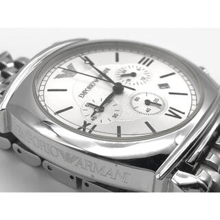 エンポリオアルマーニ(Emporio Armani)のエンポリオアルマーニ　腕時計　クロノグラフ　シルバー　文字盤シルバー(腕時計(アナログ))