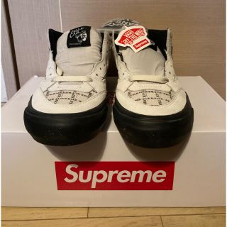 シュプリーム(Supreme)のVANS × supreme half cab pro '92 white(スニーカー)