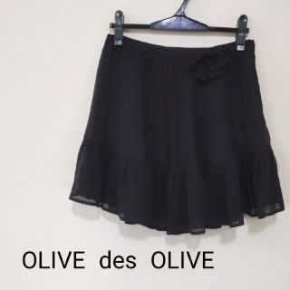 オリーブデオリーブ(OLIVEdesOLIVE)のOLIVE des OLIVE　ミニスカ リボン付(ミニスカート)