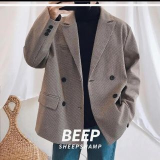 ハレ(HARE)のBEEP チェックジャケット(テーラードジャケット)