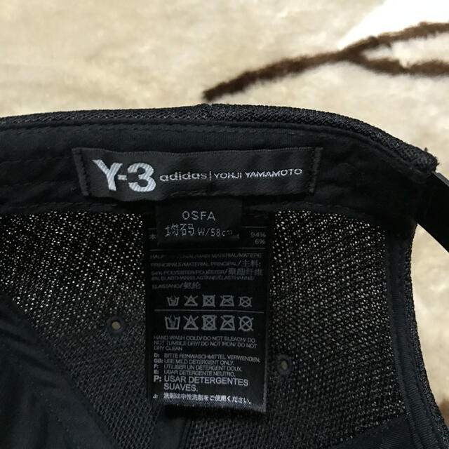 Y-3(ワイスリー)のY-3キャップ メンズの帽子(キャップ)の商品写真