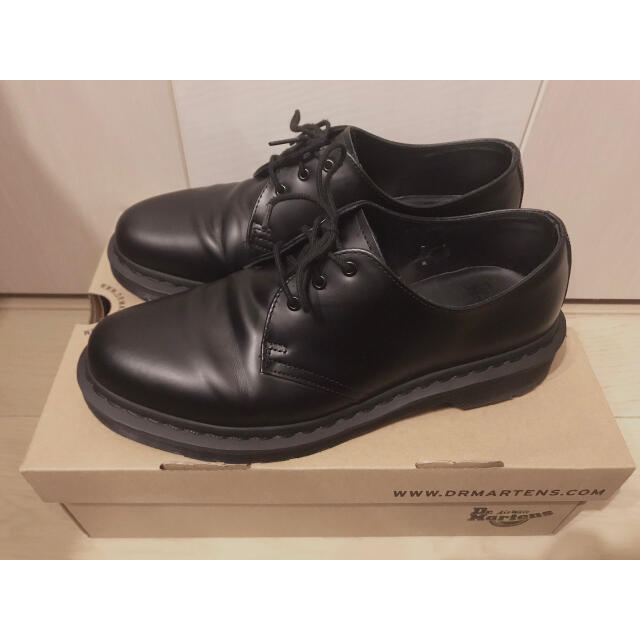 Dr.Martens 3holes mono天然皮革アウトソール