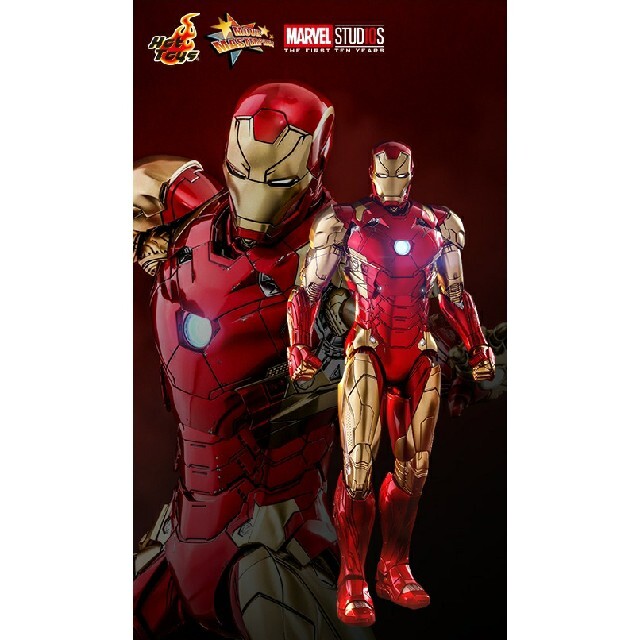 MARVEL(マーベル)のホットトイズ 1/6 マーベル・スタジオ10周年 アイアンマーク46 コンセプト エンタメ/ホビーのフィギュア(SF/ファンタジー/ホラー)の商品写真