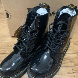 ドクターマーチン(Dr.Martens)の【新品未使用】Dr.Martens 1460 W パテント UK5(24cm)(ブーツ)