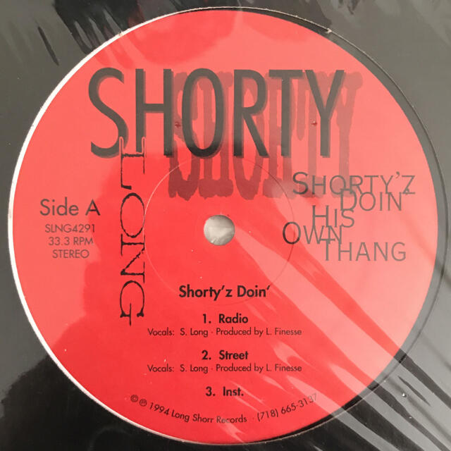 Shorty Long - Shorty'z Doin' (シールド)