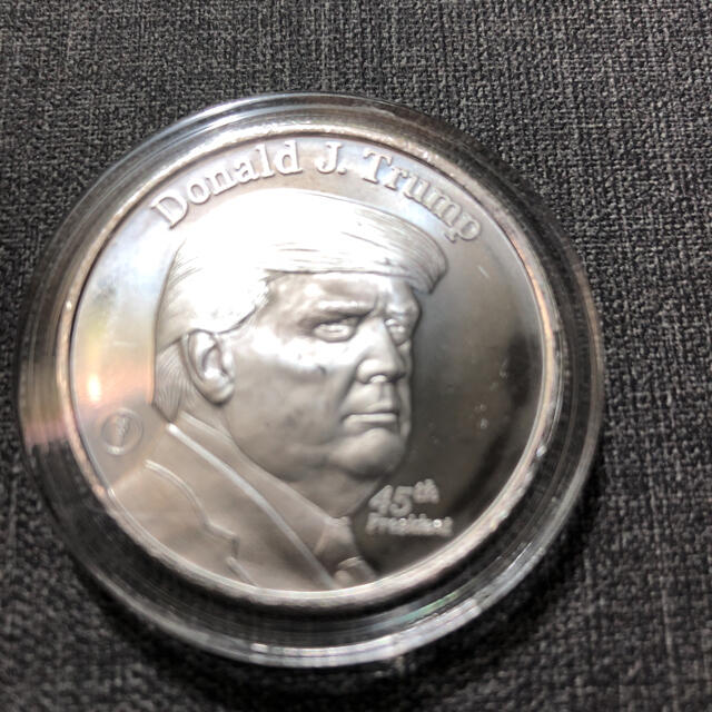 トランプ大統領銀貨No.3 www.krzysztofbialy.com