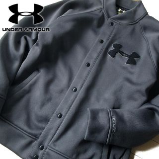 アンダーアーマー(UNDER ARMOUR)の超美品 XL アンダーアーマー メンズ 裏地フリース スタジャン風ジャケット(スタジャン)