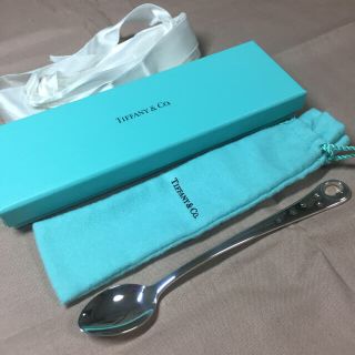 ティファニー(Tiffany & Co.)の<未使用> ティファニーのベビースプーン(食器)