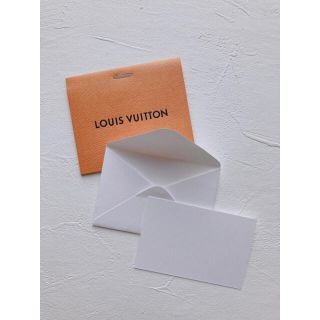 ルイヴィトン(LOUIS VUITTON)のLOUIS VUITTON メッセージカード(カード/レター/ラッピング)