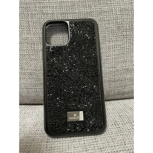 SWAROVSKI(スワロフスキー)の桃様専用　SWAROVSKI iPhoneケース スマホ/家電/カメラのスマホアクセサリー(iPhoneケース)の商品写真