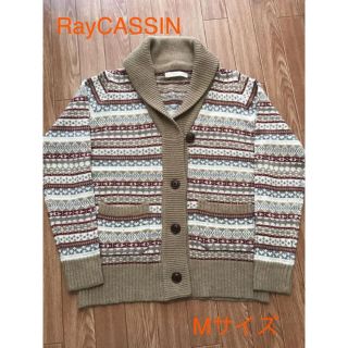 レイカズン(RayCassin)のRay CASSIN ニットカーディガン　Mサイズ　ゆったり(カーディガン)