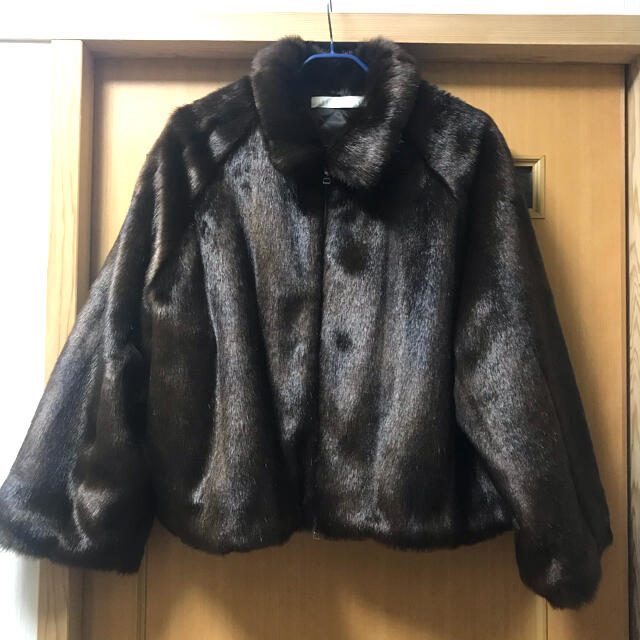 LEINWANDE Faux Fur Jacket  レディースのジャケット/アウター(毛皮/ファーコート)の商品写真