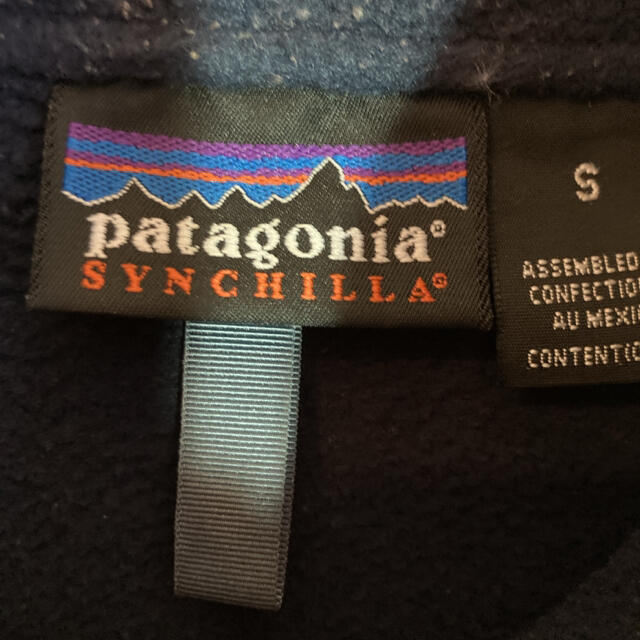 【パタゴニア patagonia】シンチラ フリース　ネイビー　ジップ