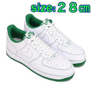 ナイキ(NIKE)の【新品未使用】NIKE AIR FORCE 1 '07 WHITE GREEN(スニーカー)