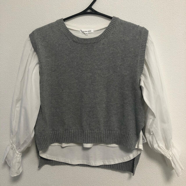 GLOBAL WORK(グローバルワーク)のGLOBAL WORK キッズ/ベビー/マタニティのキッズ服女の子用(90cm~)(ニット)の商品写真