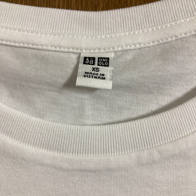 UNIQLO(ユニクロ)のあめちゃん様専用　UNIQLO コットンロングシャツテールT XS レディースのトップス(Tシャツ(長袖/七分))の商品写真