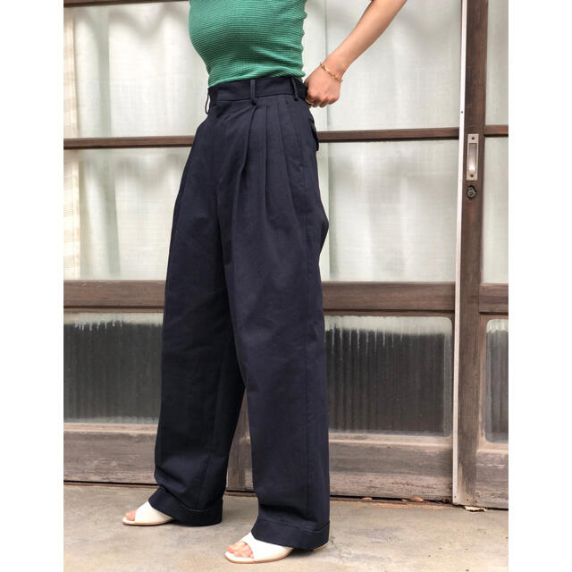 フミカウチダ タックパンツ　20SS