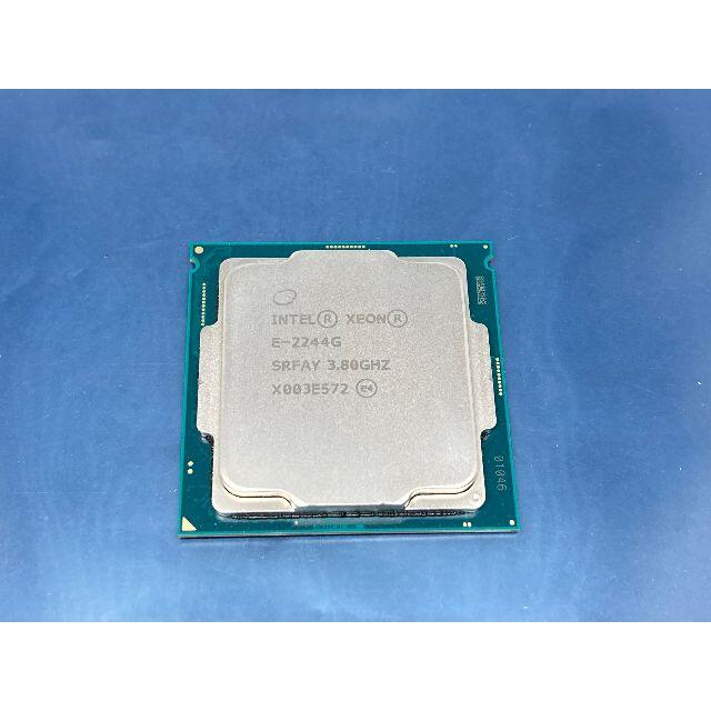 Intel Lake Xeon 2枚セット(E-2144G/E-2244G)PCパーツ