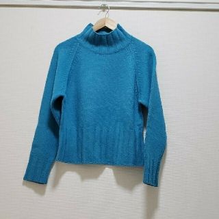 【HAPPY様専用】GARAGE OF GOOD CLOTHING　ターコイズ(ニット/セーター)