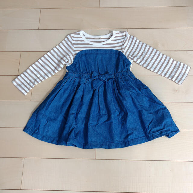 petit main(プティマイン)のプティマイン ワンピース キッズ/ベビー/マタニティのキッズ服女の子用(90cm~)(ワンピース)の商品写真