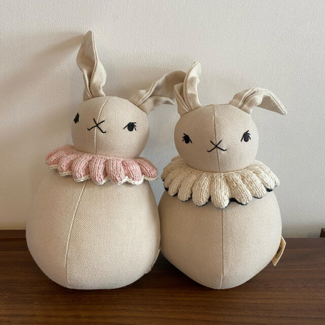 Bonpoint(ボンポワン)のpolkadotclub×mishaandpuff RolyPolyRabbit キッズ/ベビー/マタニティのおもちゃ(ぬいぐるみ/人形)の商品写真