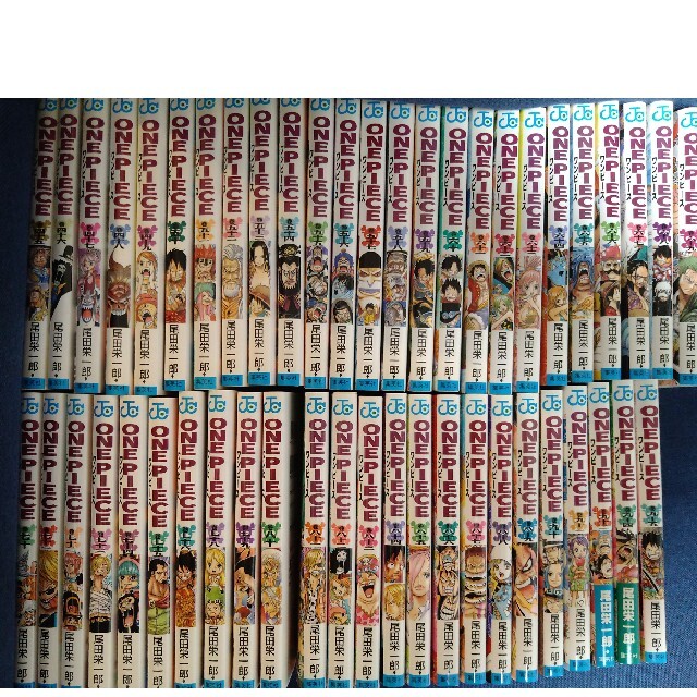 ワンピース　漫画　45巻〜95巻　77巻93巻はなし